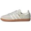 专柜海外购三叶草Adidas OriginalsSamba OG 圆头舒适百搭防滑耐磨低帮板鞋女款灰色女式IE7013