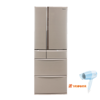 松下（Panasonic）NR-F604VT-N5 586L 整机日本原装进口多门冰箱 家用变频风冷无霜冰箱