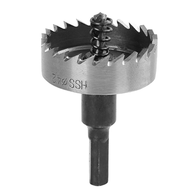 海斯迪克 HKW-228 高速钢开孔器 HSS铁皮不锈钢开孔器 金属薄板打眼扩孔钻头 23.5mm(3个)