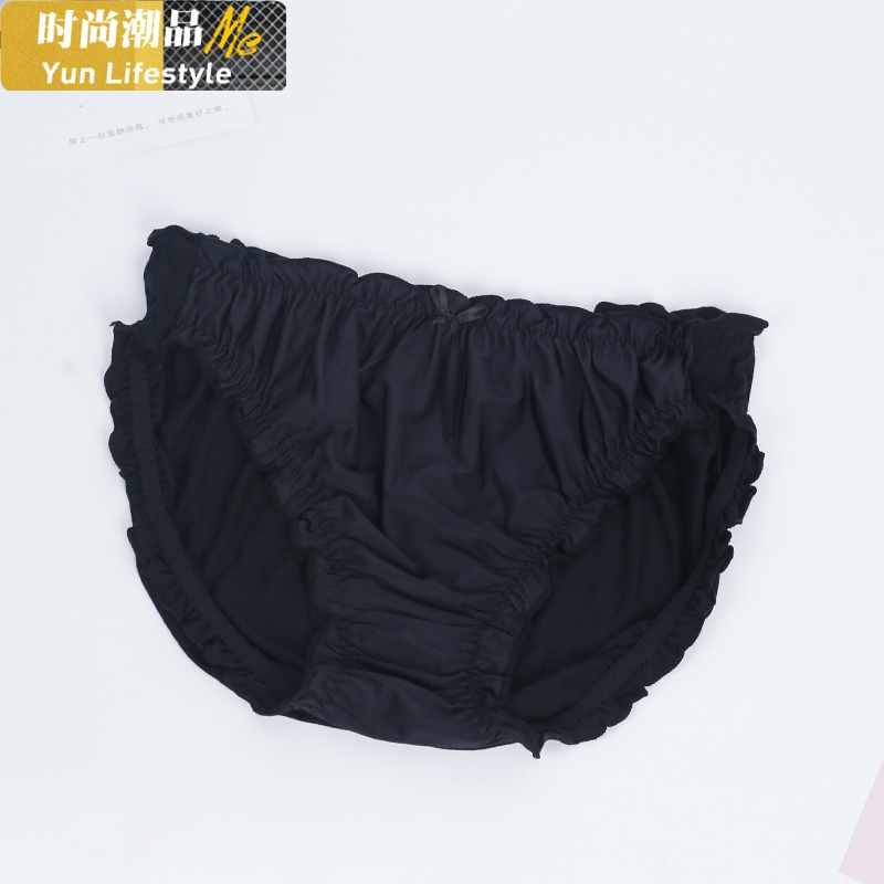 YUNWUXIN内裤女大码胖mm200斤高腰无缝莫代尔舒适不勒棉加肥加大三角内裤