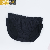 YUNWUXIN内裤女大码胖mm200斤高腰无缝莫代尔舒适不勒棉加肥加大三角内裤