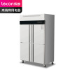 乐创 (lecon)商用四门冰柜 立式大容量厨房酒店双温保鲜柜 双温 LC-J-BG401