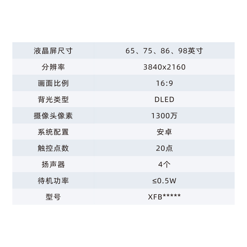 镜拍GROUDCHAT 86寸交互智能平板 XFB86700 会议平板高清大图