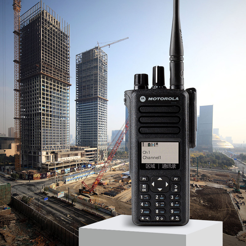 摩托罗拉(MOTOROLA)XIR P8668i 数字防爆对讲机 专业石油化工防爆手台 黑色高清大图