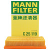 曼牌(MANNFILTER)空气滤清器C25119荣威750 550|新名爵6 5 MG6 5