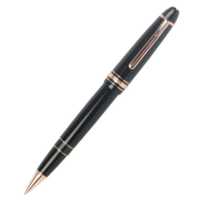 万宝龙(Montblanc)大班系列镀玫瑰金签字笔豪华款112672/162玫瑰金