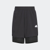 ADIDAS阿迪达斯短裤运动休闲速干透气儿童裤IT1796 D