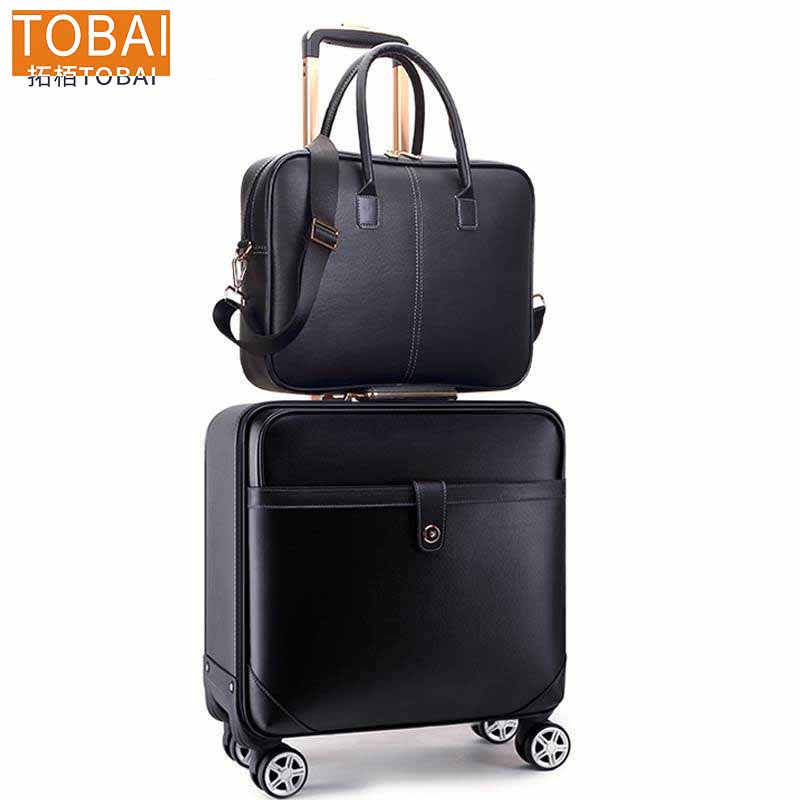 拓栢子母拉杆箱 含通勤包 16寸 TBL08/个