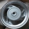 适用适用于铃木睿彩125韵彩QS100T轮毂QS125T-4/-4B钢圈前后轮毂铝轮 银色后鼓刹轮毂一个