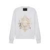 范思哲 VERSACE JEANS COUTURE 女士 棉质圆领长袖T恤71HAHF05 CJ00F