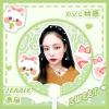 BLACKPINK周边透扇JennieLisaJisooRosé同款pvc扇子应援手持扇 Jennie透扇(pvc材质)