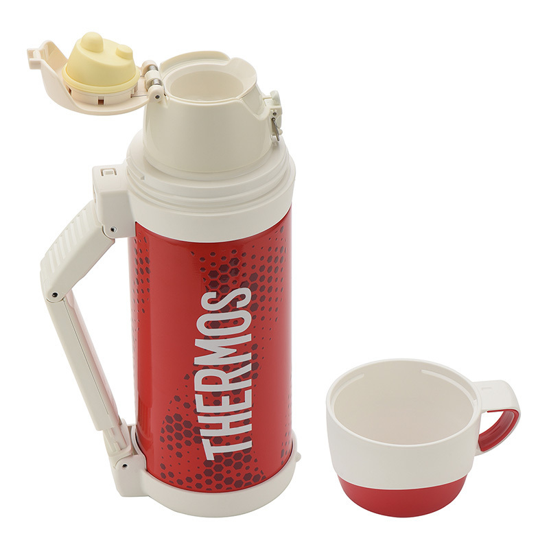 膳魔师THERMOS 母婴幼儿童高真空不锈钢大容量户外运动 保温用品 旅行保温壶 1000ml FFW-1003 BL