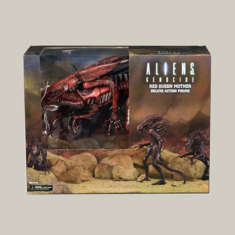 NECA15寸异形母后 王后皇后 30寸长alien queen电影可动模型 15寸/红色异形母后 全新盒装
