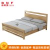 富和美(BNF)床实木床办公接待床实木床床54(床垫选配)木质床