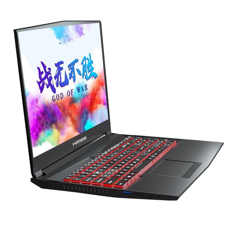 神舟战神(Hasee)TX9-CU5DK 16.1英寸桌面级CPU电竞游戏本学生办公笔记本电脑(十代英特尔酷睿i5-10400 16G内存 256G+1TB RTX2070 8G)高清大图