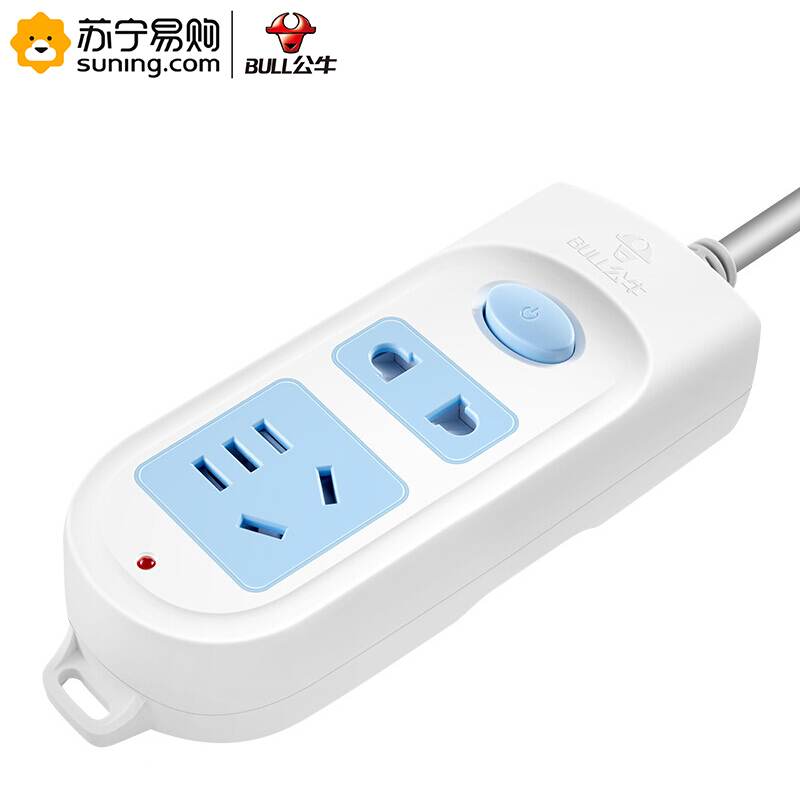 公牛(bull) 插座 GN-612 2位 3米(L)