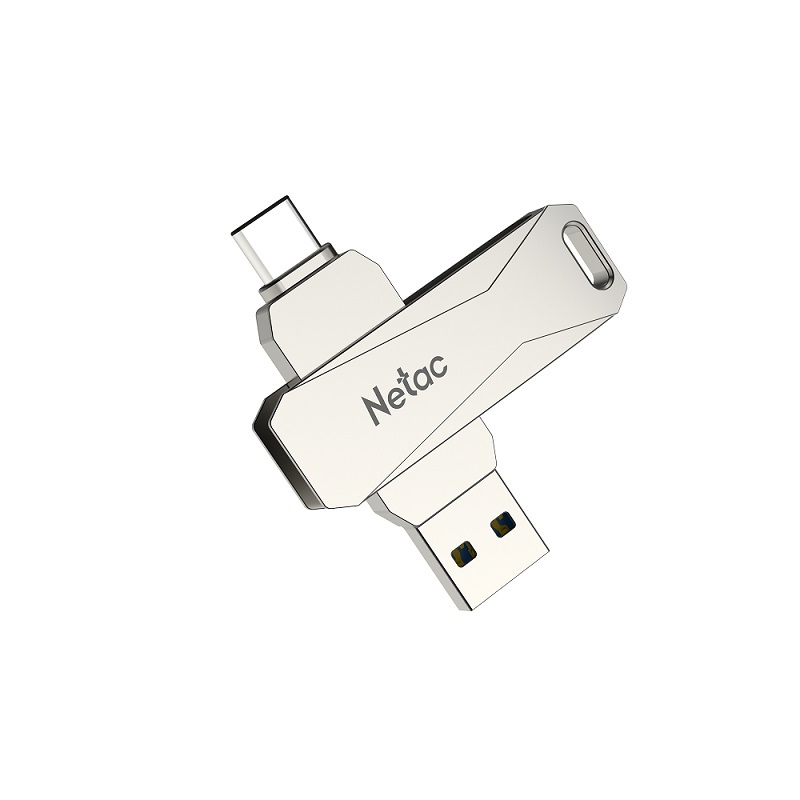 朗科(Netac)U盘64G type-c双接口 高速usb3.0 金属U782C 华为OPPO小米手机电脑两用u盘高清大图