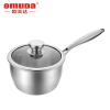 欧美达 GJT18-C 公爵系列-小汤锅C款 316L不锈钢家用汤锅奶锅 18cm