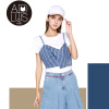 a02商场同款个性A.PLUS条纹吊带两件套T恤chic女D9T2D0101JK