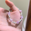 紫锂辉天然珍珠手串女款高级感轻奢小众手链高颜值学生党配饰