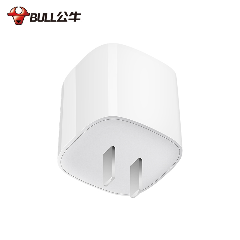 公牛(BULL)GN-U1100充电器USB充电头手机充电器2A适用华为小米苹果vivo等小巧便携白色高清大图