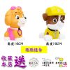 彩绘石膏娃娃涂色白胚涂鸦绘画手工diy存钱罐上色搪胶陶瓷玩具女 2件组合(01)