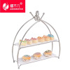 [疆不凡]点心甜品蛋糕架三环糕点架Z7/套