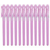 晨光 M&G 拔帽彩色中性笔 AGP62403 0.38mm (粉色) 12支/盒 盒