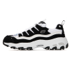 Skechers/斯凯奇女鞋新款熊猫鞋轻质缓震耐磨运动休闲鞋13141-BKW ZP