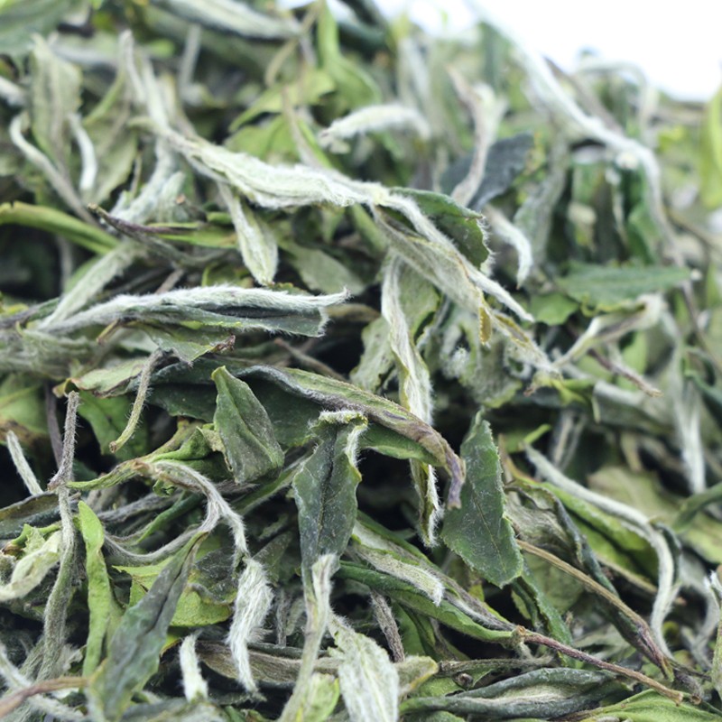 花祈鸿运白茶一级1000克袋高清大图