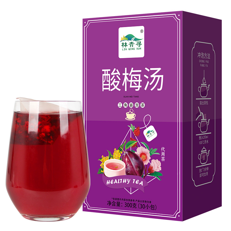 林青寻 酸梅汤300g/盒高清大图