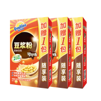 阿华田Ovaltine 营养早餐豆浆 速溶香浓可可风味 非转基因溶豆浆粉随身包 30g*(5+1)包*3盒