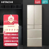 日立R-KW500NC水晶炫金488升真空保鲜自动制冰变温风冷变频电冰箱