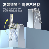 山泽 六类千兆网络屏蔽水晶头 RJ4 PB6010 10个/盒