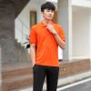梵克公牛春夏季套装男装休闲运动成熟风青年爸爸短袖POLO衫一套搭配两件套