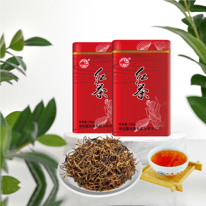 霞光牌 红茶250克罐装高清大图