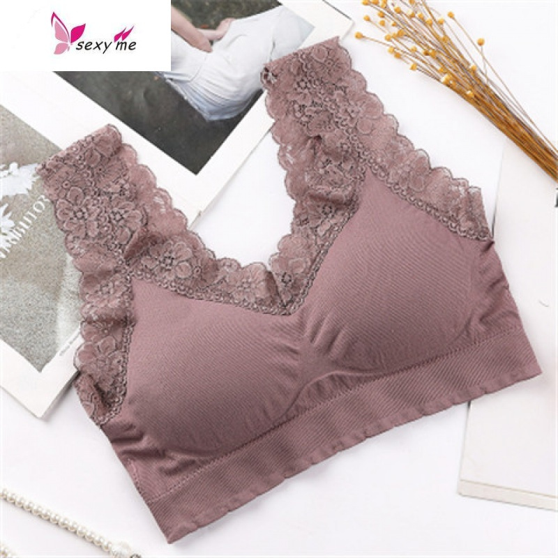 内衣女无钢圈美背文胸小胸聚拢运动背心胸罩少女薄款无痕抹胸吊带fish