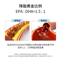 德国进口 双心Doppelherz浓缩深海鱼油1400mg 30粒