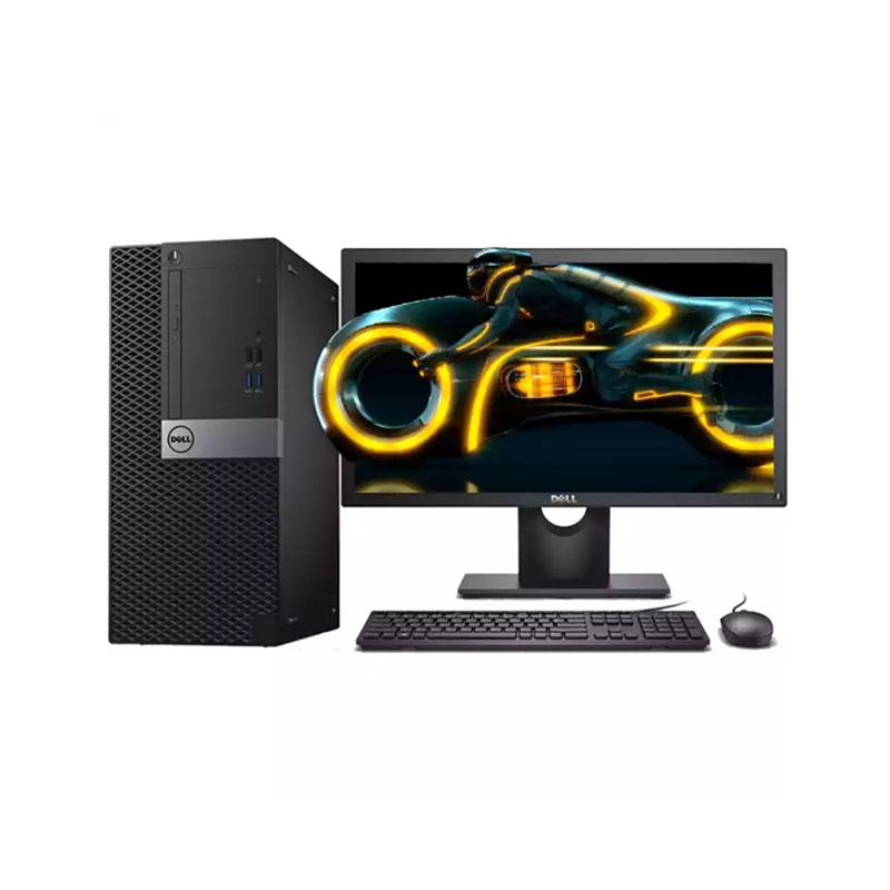 戴尔(DELL)商用戴尔OptiPlex 3050微塔式机:I5-7500 4G 1T 23.8寸液晶