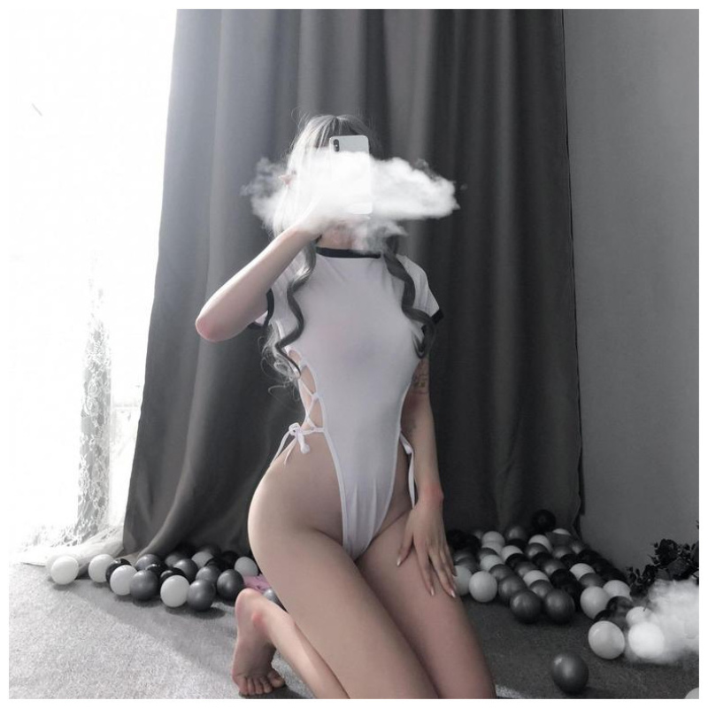 长夜漫漫情趣内衣女紧身开档连体衣套装外贸性感诱惑制服1326高清大图
