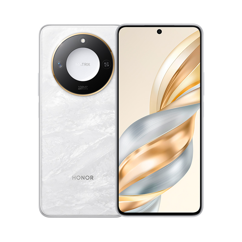 荣耀X60 12GB+512GB 月影白 十面抗摔防水耐磨 5800mAh高能量密度大电池 超清晰一亿像素 5G手机