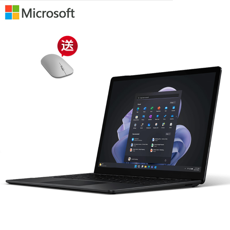 微软Surface Laptop5 12代酷睿i7 32G 1T 13.5英寸 典雅黑