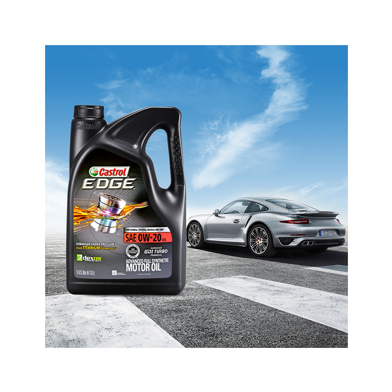 [极护全合成]Castrol嘉实多 美国进口 极护钛流体 0W-20 A1/B1 SN级 全合成机油 5QT/4.73L高清大图