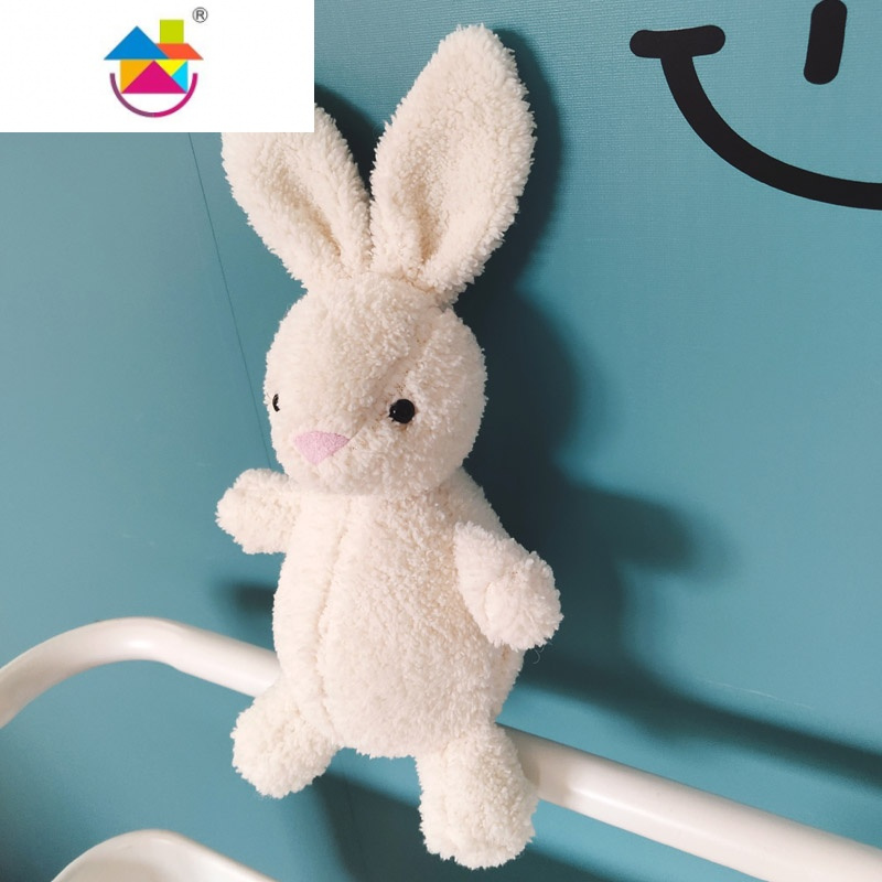 小白兔玩偶公仔ins网红兔子毛绒玩具可爱超萌布娃娃女孩生日礼物真