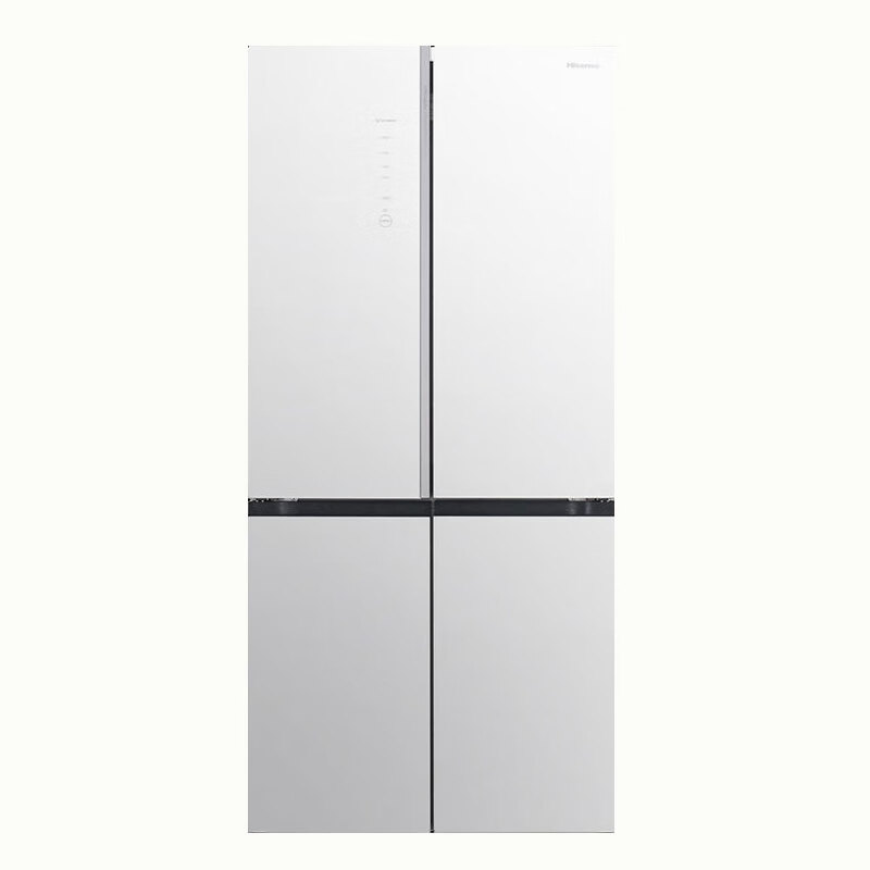 海信(Hisense)BCD-510WTDGVBPIV2冰岩白璀璨510真空魔方零嵌入式冰箱四开门超薄一级能效风冷无霜
