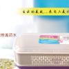 三美优家 多功能带盖沥水筷子盒筷子笼筷子架 6513 颜色随机 颜色随机