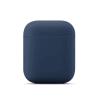 AirPods液态硅胶保护套AirPods2苹果无线蓝牙硅胶保护套1/2代通用 湛蓝色 AirPods1/2代耳机保护套