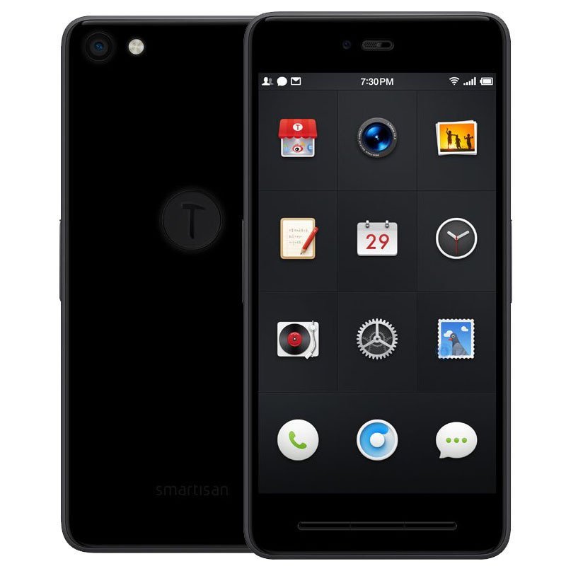 锤子(smartisan)T2 黑色 32GB 移动联通电信4G手机