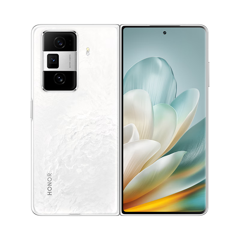 荣耀Magic Vs3 12GB+256GB 祁连雪 5G智能手机 9.8mm轻薄机身 5000mAh青海湖电池 荣耀绿洲护眼屏 折叠屏 第二代骁龙8旗舰芯片 AI手机