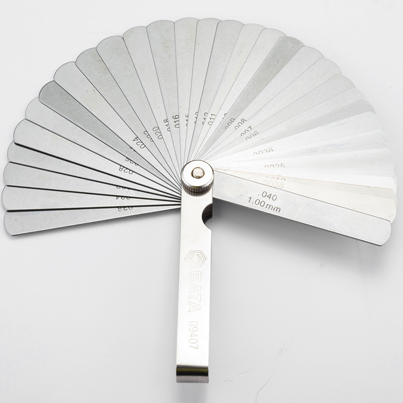 世达(SATA)09407 32件套公英制塞尺0.02-1.00MM(含检测费)